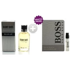 Blue Up Dany Dos Men 100 Ml + Perfume Sample Spray Hugo Boss Bottled