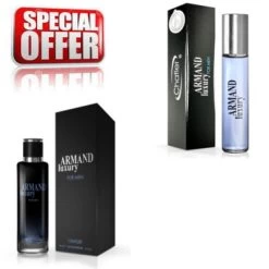 Chatler Armand Luxury Black Men - Promotional Set, Eau De Parfum 100 Ml + Eau De Parfum 30 Ml