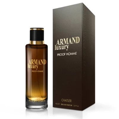 Chatler Armand Luxury Proof Homme - Eau De Parfum For Men 100 Ml 3 Chatler Armand Luxury Proof Homme - Eau De Parfum For Men 100 Ml