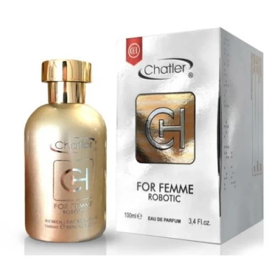Chatler Robotic Femme 100 Ml + Perfume Sample Paco Rabanne Fame 4 Chatler Robotic Femme 100 Ml + Perfume Sample Paco Rabanne Fame - Image 2