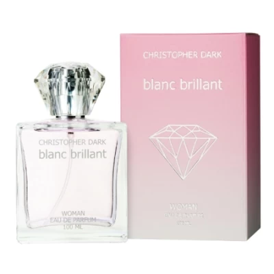 Christopher Dark Blanc Brillant 100 Ml + Perfume Sample Spray Versace Bright Crystal 4 Christopher Dark Blanc Brillant 100 Ml + Perfume Sample Spray Versace Bright Crystal - Image 2