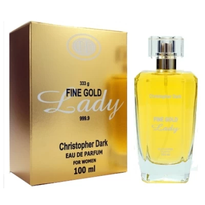 Christopher Dark Fine Gold Lady 100 Ml + Perfume Sample Spray Paco Rabanne Lady Million 4 Christopher Dark Fine Gold Lady 100 Ml + Perfume Sample Spray Paco Rabanne Lady Million - Image 2