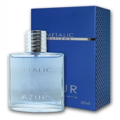 Cote Azur Metalic Extreme 100 Ml + Perfume Sample Spray Azzaro Chrome 4 Cote Azur Metalic Extreme 100 Ml + Perfume Sample Spray Azzaro Chrome - Image 2