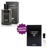 Cote Azur Panama Men 100 Ml + Perfume Sample Spray Prada L'Homme
