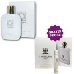 Cote Azur True Star 100 Ml + Perfume Sample Spray Trussardi Donna