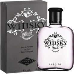 Evaflor Whisky Black - Eau De Toilette For Men 100 Ml