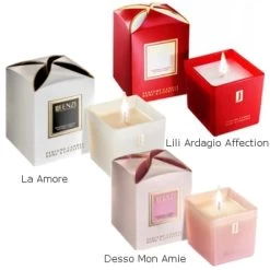 JFenzi Natural Soy Candle - Promotional Set 3 Pcs., La Amore, Ardagio Affection, Desso Mon Amie
