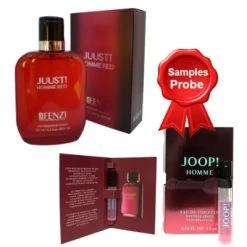JFenzi Juust! Homme Red 100 Ml + Perfume Sample Spray Joop! Homme