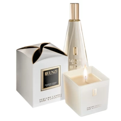 JFenzi La Amore - Promotional Set, Eau De Parfum, Natural Soy Candle -Fragrance Essence Shop