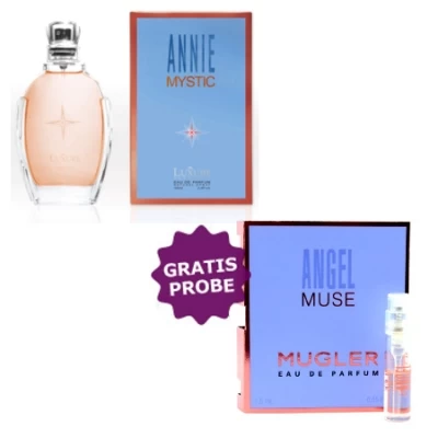 Luxure Annie Mystic 100 Ml + Perfume Sample Spray Thierry Mugler Angel Muse 3 Luxure Annie Mystic 100 Ml + Perfume Sample Spray Thierry Mugler Angel Muse