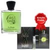 Luxure First Date 100 Ml + Perfume Sample Yves Saint Laurent Black Opium Illicit Green -Fragrance Essence Shop 400px LuxureFirstDateProbe