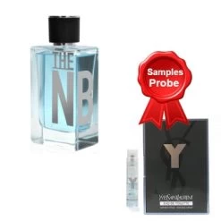 New Brand The NB Men 100 Ml + Perfume Sample Yves Saint Laurent Y