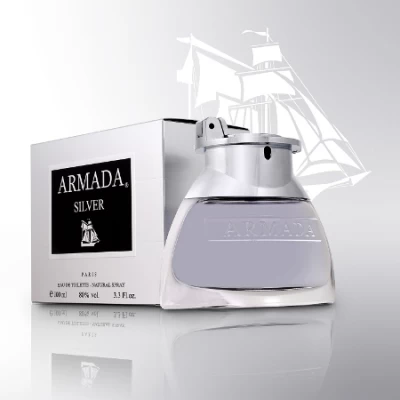 Paris Bleu Armada Silver - Eau De Toilette For Men 100 Ml 4 Paris Bleu Armada Silver - Eau De Toilette For Men 100 Ml - Image 2