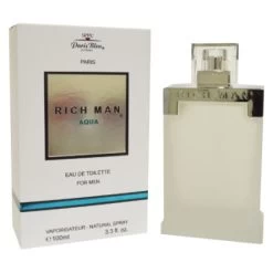 Paris Bleu Rich Man Aqua - Eau De Toilette For Men 100 Ml -Fragrance Essence Shop 400px ParisBleuRichManAqua1