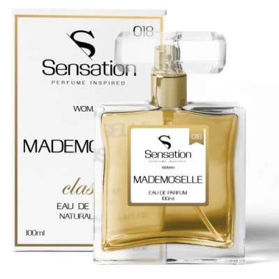 Sensation 018 Mademoselle - Eau De Parfum For Women 100 Ml 3 Sensation 018 Mademoselle - Eau De Parfum For Women 100 Ml