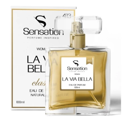 Sensation 413 La Via Bella - Eau De Parfum For Women 100 Ml 3 Sensation 413 La Via Bella - Eau De Parfum For Women 100 Ml